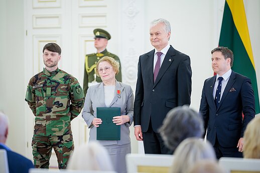 Gitanas Nausėda įteikė ordinus „Už nuopelnus Lietuvai“ 