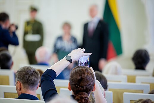 Gitanas Nausėda įteikė ordinus „Už nuopelnus Lietuvai“ 