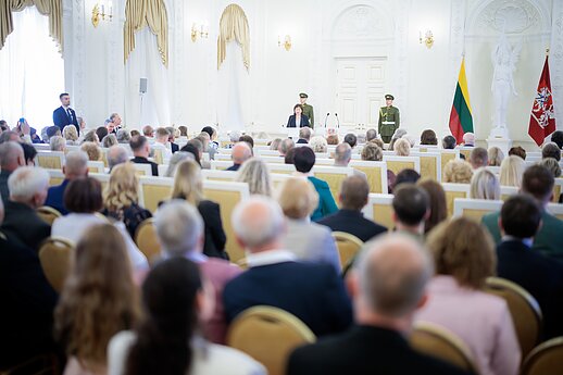 Gitanas Nausėda įteikė ordinus „Už nuopelnus Lietuvai“ 