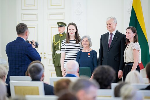 Gitanas Nausėda įteikė ordinus „Už nuopelnus Lietuvai“ 