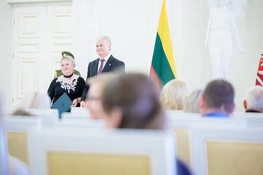 Gitanas Nausėda įteikė ordinus „Už nuopelnus Lietuvai“ 