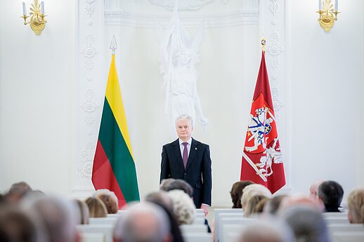 Gitanas Nausėda įteikė ordinus „Už nuopelnus Lietuvai“ 