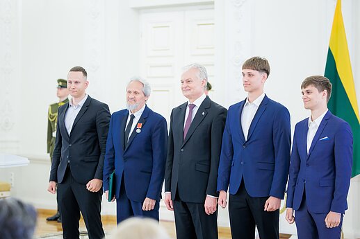Gitanas Nausėda įteikė ordinus „Už nuopelnus Lietuvai“ 