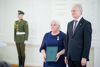 Gitanas Nausėda įteikė ordino „Už nuopelnus Lietuvai“ medalius Gitanas Nausėda įteikė ordino „Už nuopelnus Lietuvai“ medalius