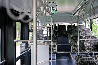 Į Kretingos rajono gatves išrieda 10 naujų elektrinių autobusų Į Kretingos rajono gatves išrieda 10 naujų elektrinių autobusų