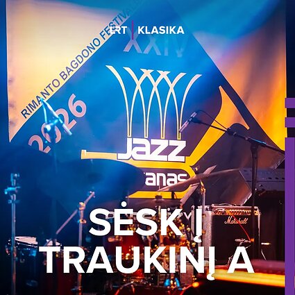 Rimanto Bagdono festivalio-konkurso „Jazz Fontanas“ scena, 2026 m.
