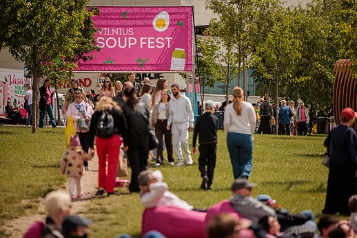 Šaltibarščių festivalis „Vilnius Pink Soup fest“