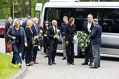 Visagine atsisveikinama su parlamentaru, olimpiečiu Jevgenijumi Šuklinu Visagine atsisveikinama su parlamentaru, olimpiečiu Jevgenijumi Šuklinu
