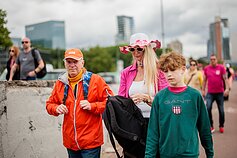 Šaltibarčių festivalyje – rožinis ėjimas Šaltibarčių festivalyje – rožinis ėjimas