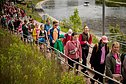 Šaltibarčių festivalyje – rožinis ėjimas