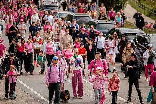 Šaltibarčių festivalyje – rožinis ėjimas