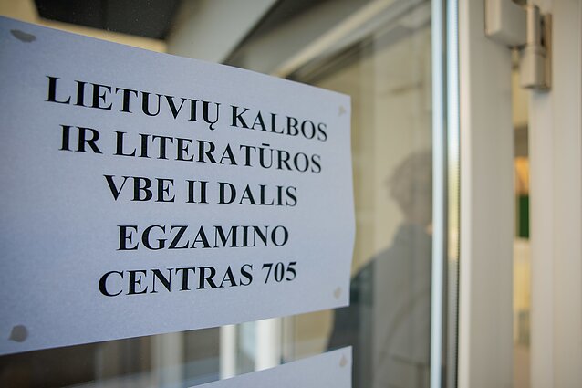 Egzamin z języka i literatury litewskiej Egzamin z języka i literatury litewskiej