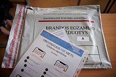 Egzamin z języka i literatury litewskiej Egzamin z języka i literatury litewskiej