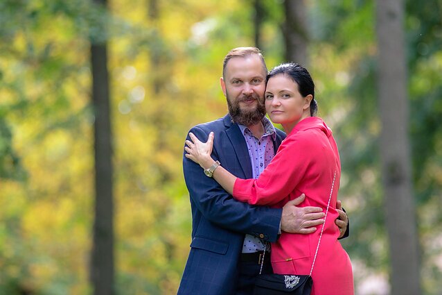Anželika su vyru Aidu Anželika su vyru Aidu
