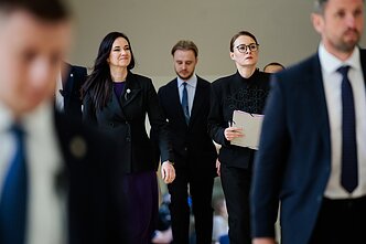 Inga Ruginienė ir Julija Svyrydenko Inga Ruginienė ir Julija Svyrydenko