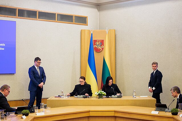 Визит премьер-министра Украины в Литву