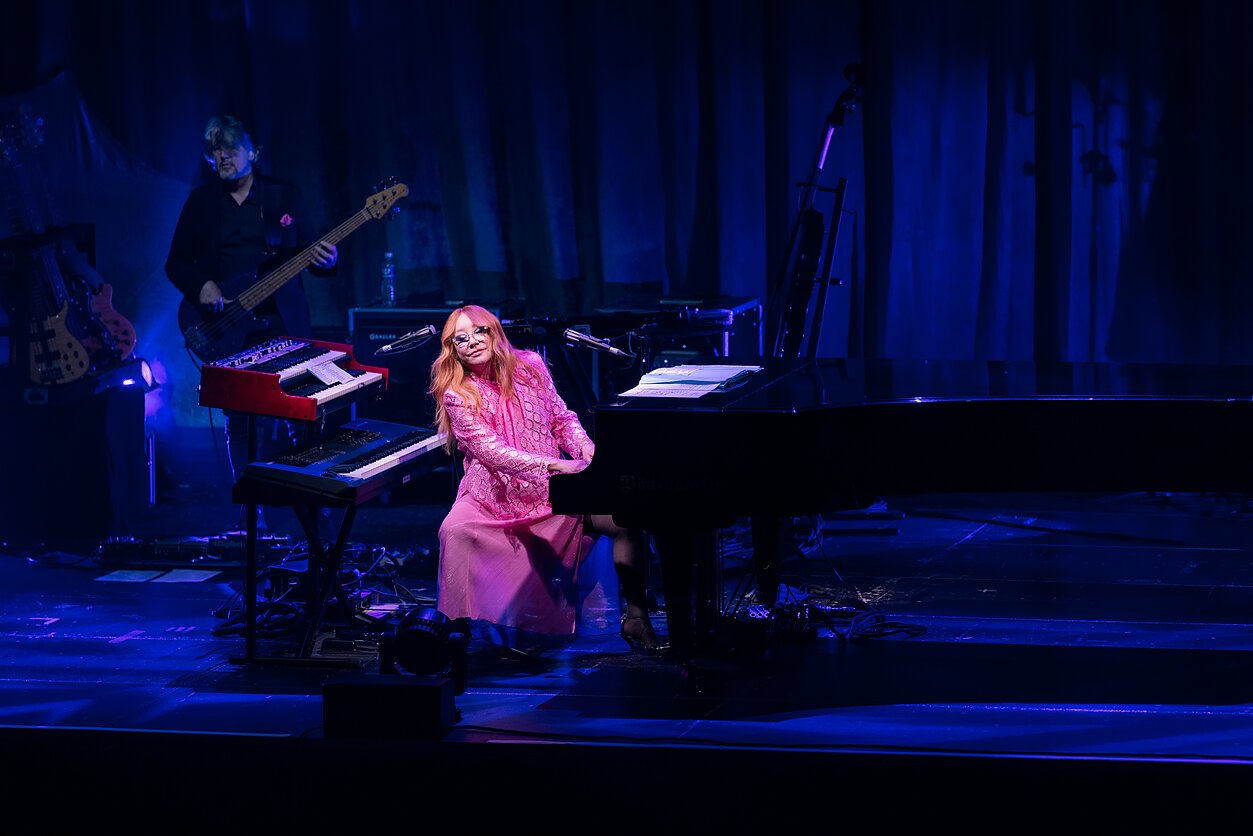 Tori Amos koncerto akimirka Tori Amos koncerto akimirka