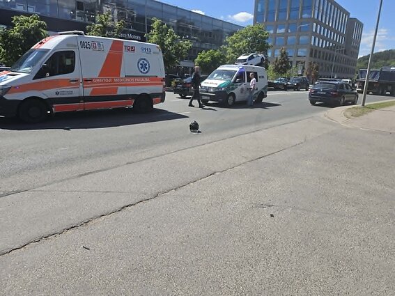 Avarija Žalgirio gatvėje Avarija Žalgirio gatvėje