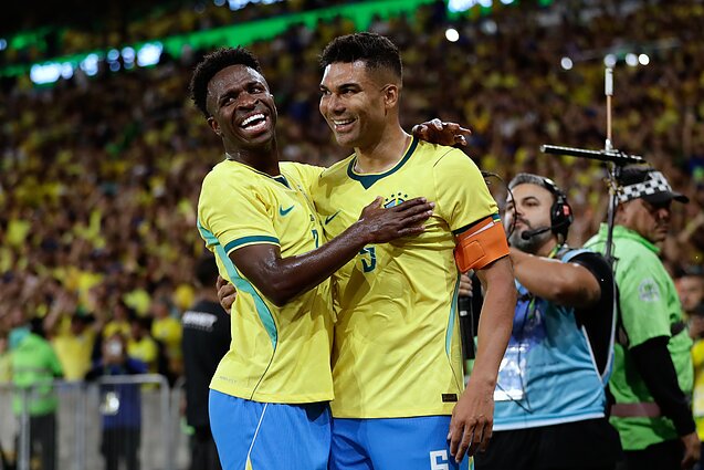 Vinicius Junioras ir Casemiro
