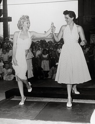 Marilyn Monroe, Jane Russell, 1953 Marilyn Monroe, Jane Russell, 1953