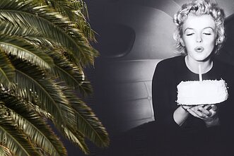 Oficjalny plakat festiwalu filmowego w Cannes, przedstawiający Marilyn Monroe na 65. Międzynarodowym Festiwalu Filmowym w Cannes