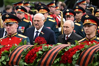 Vladimiras Putinas ir Aliaksandras Lukašenka Vladimiras Putinas ir Aliaksandras Lukašenka
