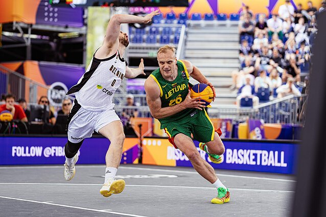 Lietuvos vyrų 3x3 krepšinio rinktinė Lietuvos vyrų 3x3 krepšinio rinktinė