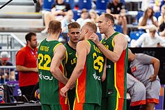 Lietuvos vyrų 3x3 krepšinio rinktinė Lietuvos vyrų 3x3 krepšinio rinktinė