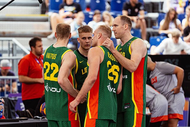 Lietuvos vyrų 3x3 krepšinio rinktinė Lietuvos vyrų 3x3 krepšinio rinktinė