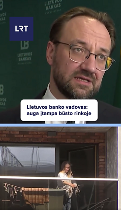 Šimkus: stebimas netvarus būsto kainų augimas