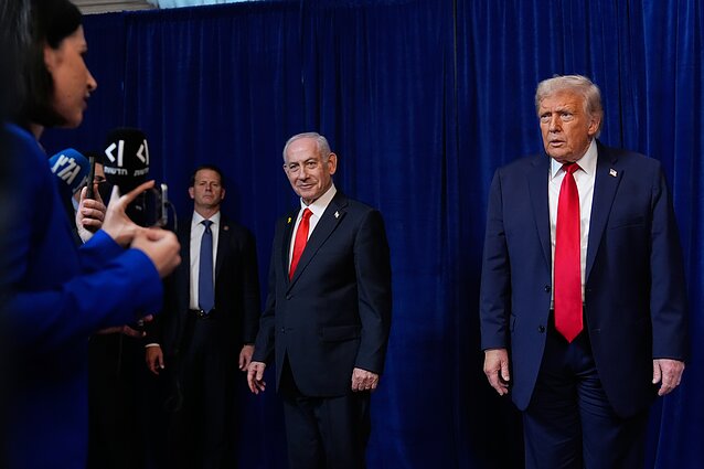 Benjaminas Netanyahu, Donaldas Trumpas