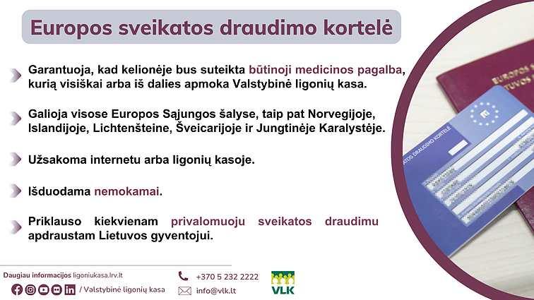 Europos sveikatos draudimo kortelė