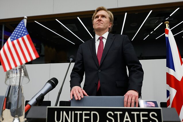 Jungtinių Valstijų gynybos viceministras politikos klausimais Elbridge Colby Jungtinių Valstijų gynybos viceministras politikos klausimais Elbridge Colby