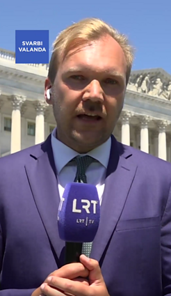 JAV ambasadoriumi Lietuvoje galimai taps ne karjeros diplomatas