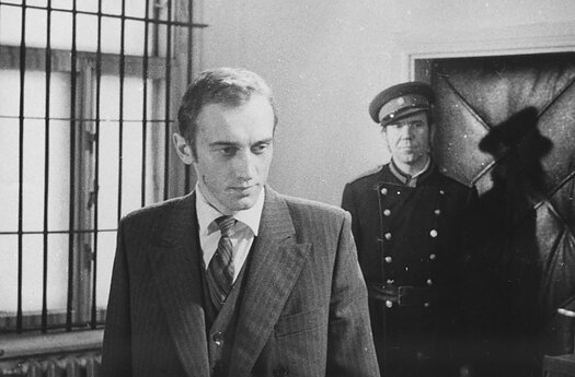 Priekyje Valentinas Masalskis. 1981 m. 