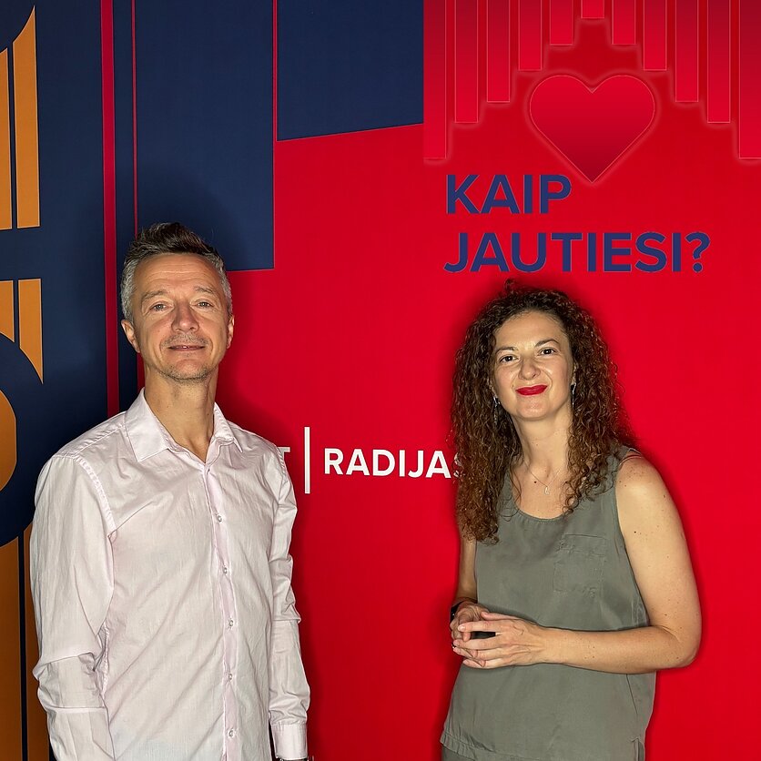 Urtė Korsakovaitė nuotr., Arūnas Emeljanovas ir Liana Davletšina