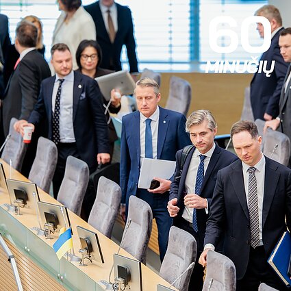 Seimas tvirtina Vyriausybės programą
