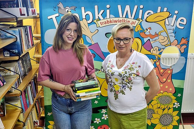 Gminna Biblioteka Publiczna, Trąbki Wielkie
