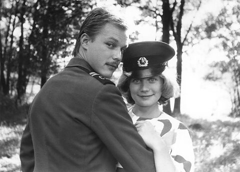 Ilona Balsytė ir Hermis Preikštas. 1988 m.