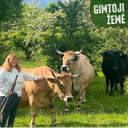 Ūkininkė Vilma Živatkauskienė.