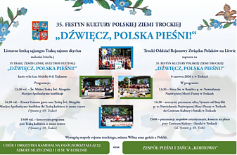 Festyn Kultury Polskiej Ziemi Trockiej „Dźwięcz, Polska Pieśni!”