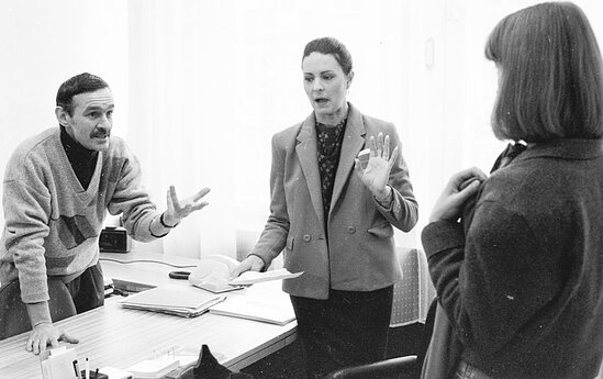 Saulius Vosylius ir Regina Arbačiauskaitė. 1993 m.                                                                                      


