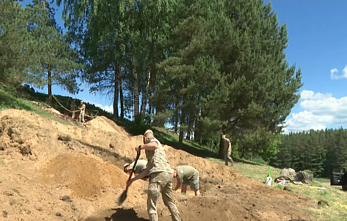 Jūžintuose tęsiamos pradėtos partizanų palaikų paieškos