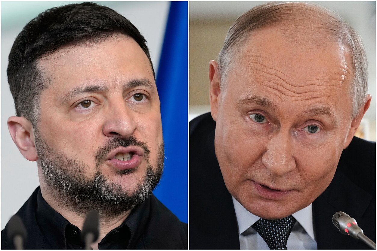 Volodymyras Zelenskis, Vladimiras Putinas