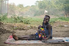 Pietų Sudanas. Mundari gentis Pietų Sudanas. Mundari gentis