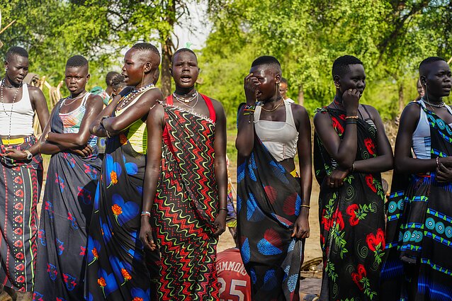 Pietų Sudanas. Mundari gentis Pietų Sudanas. Mundari gentis