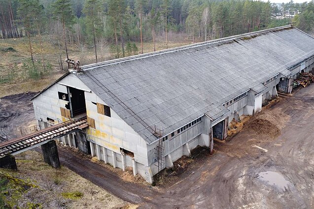 Greta Varėnos esančio krovinių terminalo sandėlis Greta Varėnos esančio krovinių terminalo sandėlis