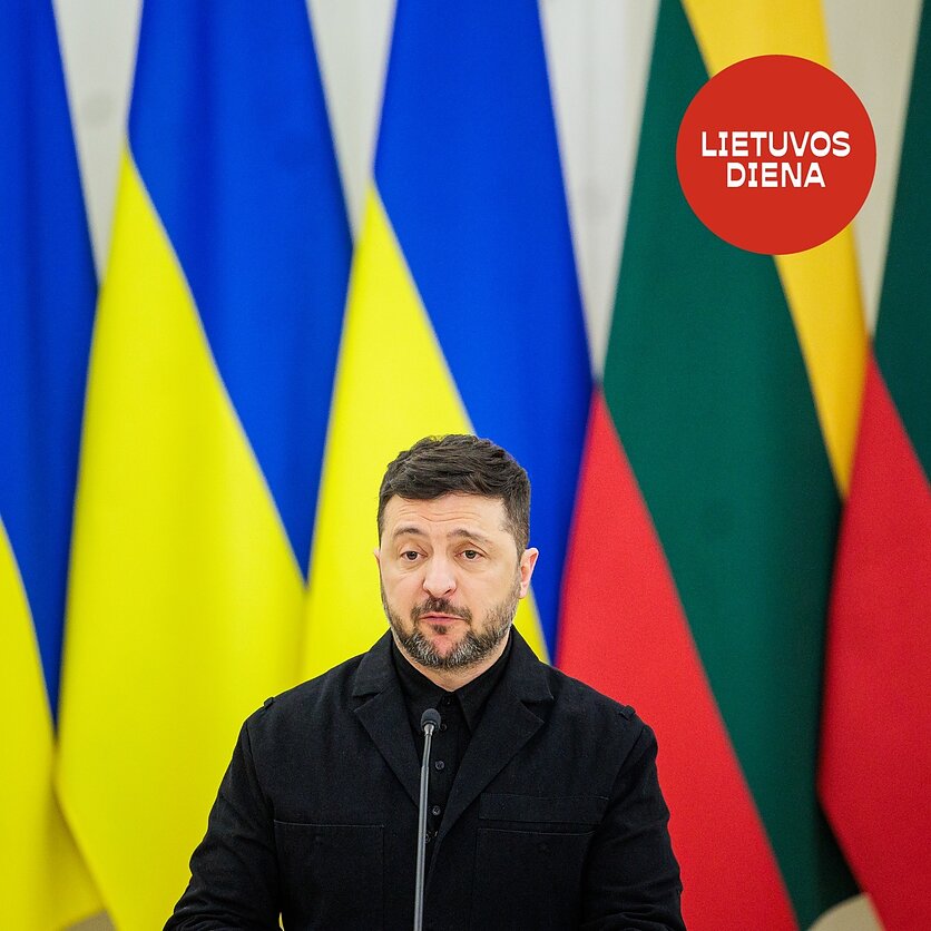 J. Stacevičiaus / LRT nuotr., Volodymyras Zelenskis
