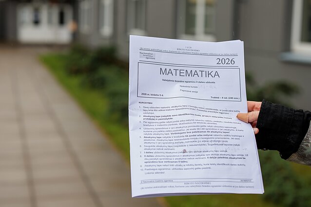 Matematikos egzaminas Matematikos egzaminas