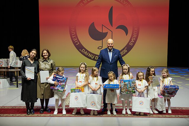 „Dainų dainelės“ laureatų apdovanojimų ceremonija